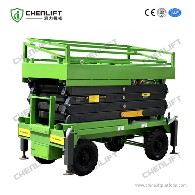 9000mm Height Mobile Hydraulic Lift Platform For Cleaning