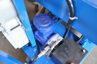 Explosionssicherer 3m manueller Stoß-mobile Scherenhebebühne in der blaue Farbeinfachen Operation