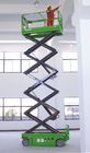 Selbstfahrende elektrische Scherenhebebühne-Luftfunktions-Tabelle der Kompaktbauweise-12m mit lang unter Verwendung des Zeitraums