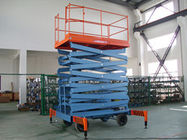 9 Meter hydraulische mobile Scherenhebebühne-mit Belastbarkeit 500Kg