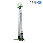 Dreifache Mast-Aluminiumluftarbeit-Plattform-vertikaler Aufzug für das Arbeiten auf Höhe 14m