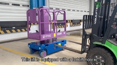 MD390-2 Vollelektrischer, ölfreier, selbstfahrender Vertikalhubsteiger