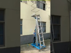 Manuelle Seilwinden-Hebebühne