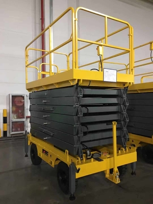 500 kg mobile Schere Plattform elektrischer Aufzugstisch 16 m Arbeitshöhe