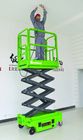 Grüner Kirschpflücker-vertikale Scherenhebebühne3m-Plattform-Höhe mit Erweiterung