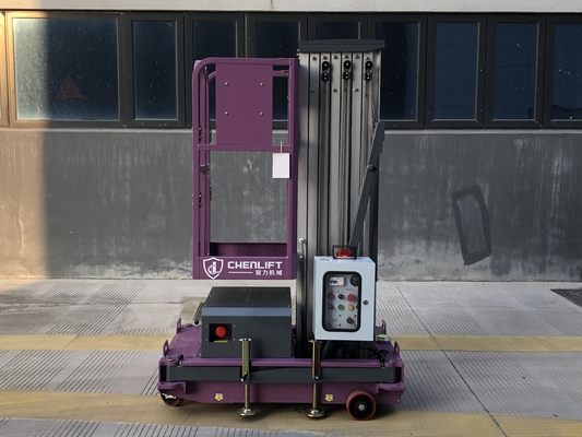 10M Aluminium-Flugwerkplattform (einmastig) 125Kg Tragfähigkeit