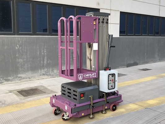 10M Aluminium-Flugwerkplattform (einmastig) 125Kg Tragfähigkeit