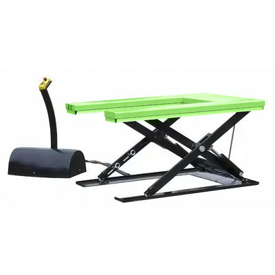 Hydraulic Stationary Scissor Lift Platform Industrial Low Profile Lift Table