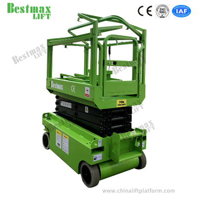 Mobile Scherenhebebühne-Plattform-hydraulische Drehenrad-Art MX390S mit CER