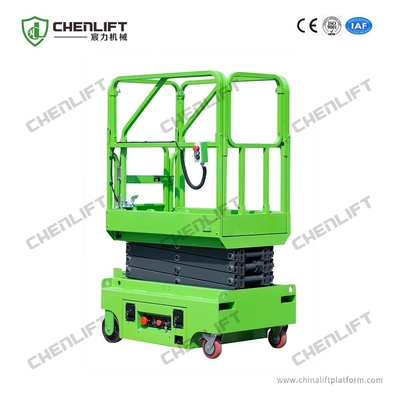 Maximale 3m hydraulische mobile Scherenhebebühne der Plattform-Höhen-der Tragfähigkeits-240kg