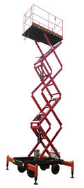 hydraulische mobile Scherenhebebühne der Belastbarkeits-300Kg mit 6 Metern Plattform-Höhen-