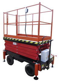 hydraulische mobile Scherenhebebühne der Belastbarkeits-300Kg mit 6 Metern Plattform-Höhen-