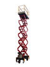 6 Meter mobile hydraulische Scherenhebebühne der Höhe mit motorisierter Gerätbelastbarkeit an 450Kg