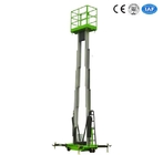 10 Meter Höhen-Luftarbeit-Plattform-Doppelt-Mast-hydraulische vertikale Aufzug-Tabellen-