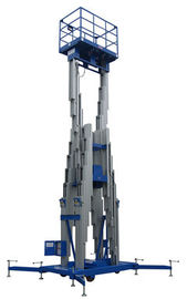 Sechs Luftarbeit-Plattform-Aluminiumprofil 150Kg des Mast-18m