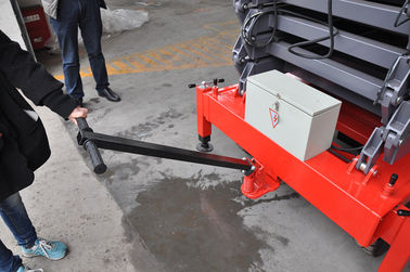 hydraulische mobile Scherenhebebühne der Belastbarkeits-450Kg mit 6 Metern Plattform-Höhen-