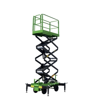 7,5 Meter manuell fahrbarer Scherenhubtisch X-Lift Plattform 500 kg